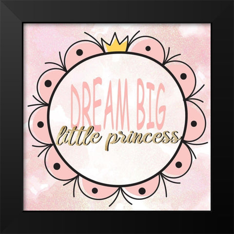 Mirror Mirror 1 Black Modern Wood Framed Art Print by Allen, Kimberly