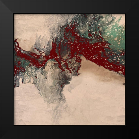 Mood 2 Black Modern Wood Framed Art Print by Allen, Kimberly