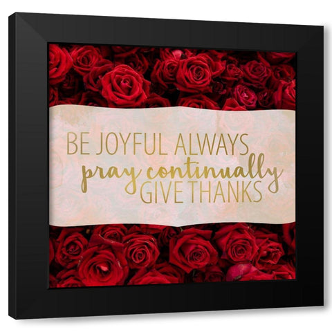 In His Time 2 v2 Black Modern Wood Framed Art Print with Double Matting by Allen, Kimberly