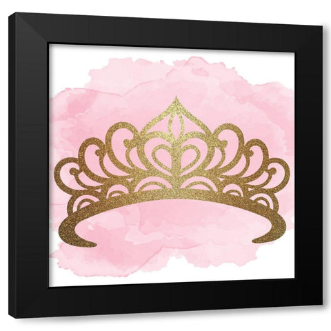 Always Princess 2 Black Modern Wood Framed Art Print by Allen, Kimberly