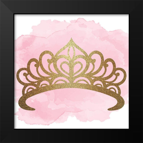 Always Princess 2 Black Modern Wood Framed Art Print by Allen, Kimberly