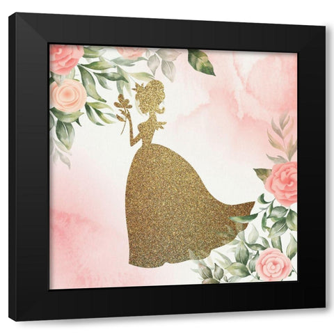 You Are Beautiful 3 Black Modern Wood Framed Art Print by Allen, Kimberly