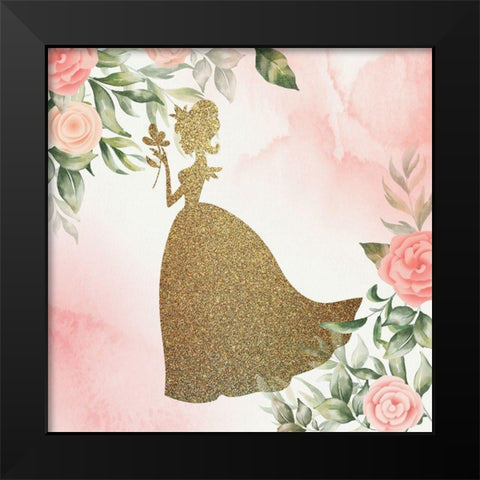 You Are Beautiful 3 Black Modern Wood Framed Art Print by Allen, Kimberly