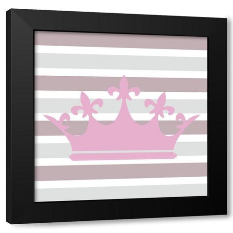Fairytale Princess 4 Black Modern Wood Framed Art Print by Allen, Kimberly