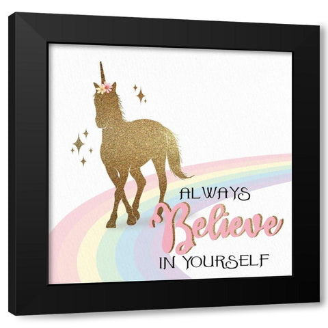 You are Magic 2 Black Modern Wood Framed Art Print with Double Matting by Allen, Kimberly