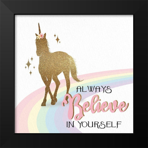 You are Magic 2 Black Modern Wood Framed Art Print by Allen, Kimberly