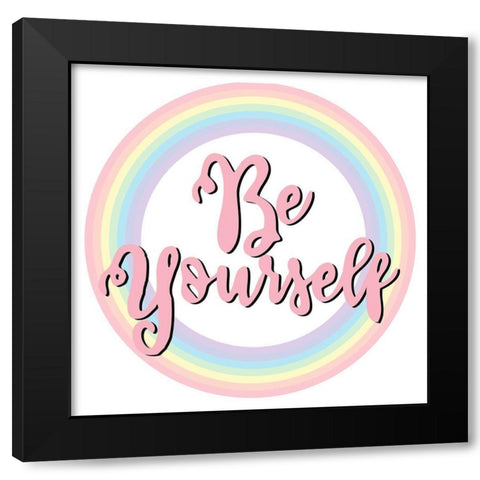 You are Magic 5 Black Modern Wood Framed Art Print by Allen, Kimberly