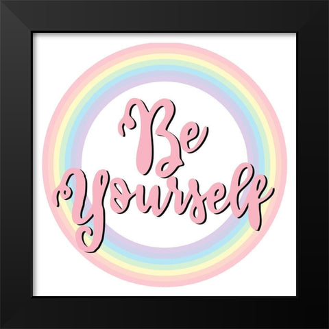 You are Magic 5 Black Modern Wood Framed Art Print by Allen, Kimberly