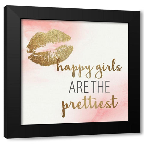 Glamour Style 3 Black Modern Wood Framed Art Print by Allen, Kimberly