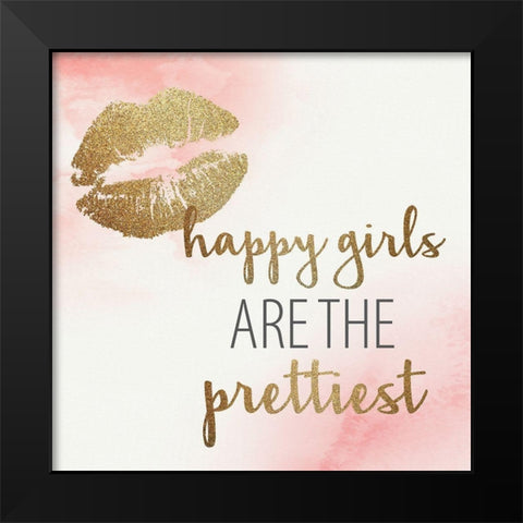 Glamour Style 3 Black Modern Wood Framed Art Print by Allen, Kimberly