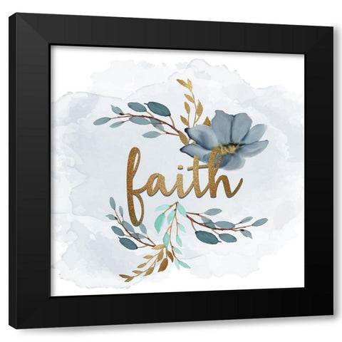 What Matters 2 Black Modern Wood Framed Art Print with Double Matting by Allen, Kimberly