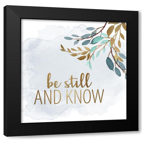What Matters 4 Black Modern Wood Framed Art Print with Double Matting by Allen, Kimberly