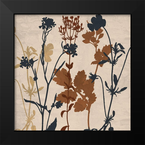 Fall 1 Black Modern Wood Framed Art Print by Allen, Kimberly