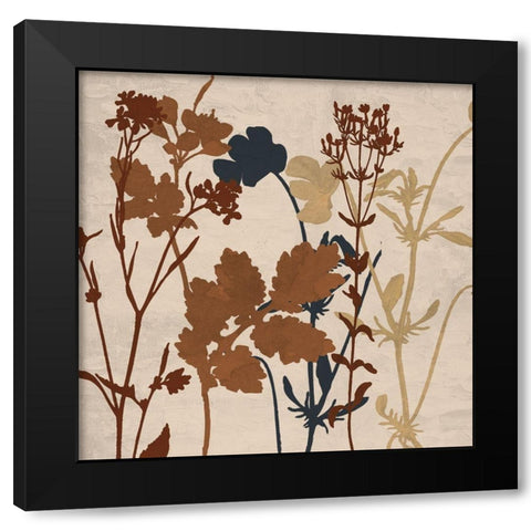 Fall 2 Black Modern Wood Framed Art Print by Allen, Kimberly