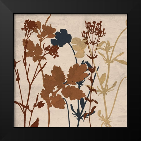 Fall 2 Black Modern Wood Framed Art Print by Allen, Kimberly
