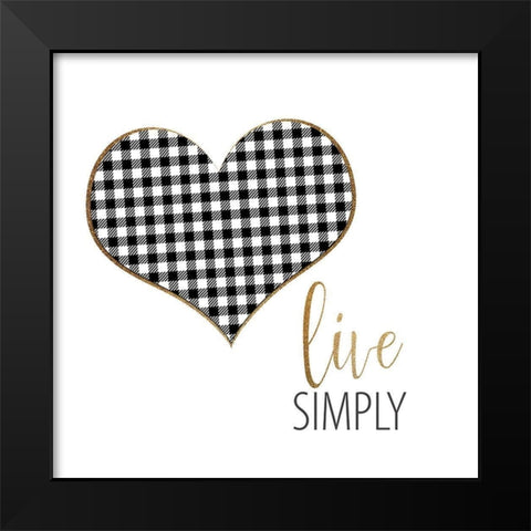 Little Moments 2 Black Modern Wood Framed Art Print by Allen, Kimberly