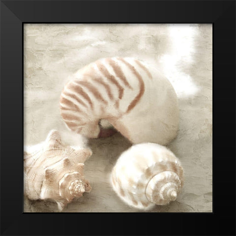 In the Sand Black Modern Wood Framed Art Print by Allen, Kimberly