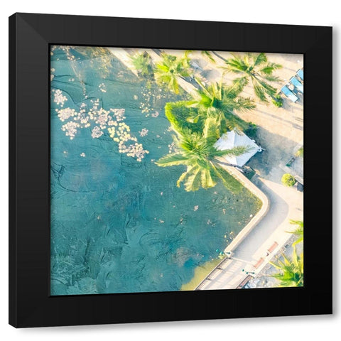 From the Top 1 Black Modern Wood Framed Art Print by Allen, Kimberly