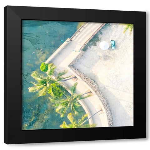From the Top 3 Black Modern Wood Framed Art Print with Double Matting by Allen, Kimberly