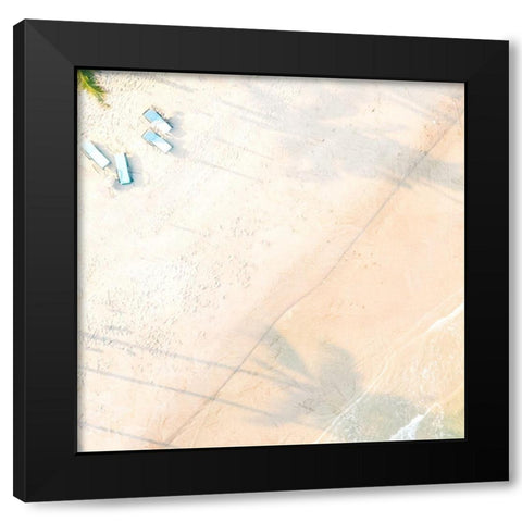 From the Top 4 Black Modern Wood Framed Art Print by Allen, Kimberly