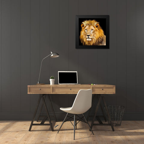 Do Not Fear 3 V2 Black Modern Wood Framed Art Print by Allen, Kimberly