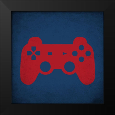 Eat Game 2 Black Modern Wood Framed Art Print by Allen, Kimberly