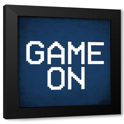 Eat Game 3 Black Modern Wood Framed Art Print with Double Matting by Allen, Kimberly