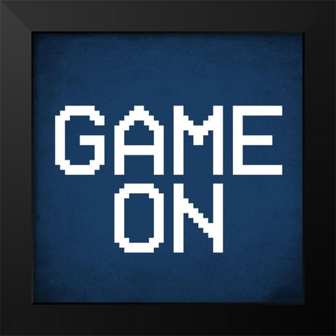 Eat Game 3 Black Modern Wood Framed Art Print by Allen, Kimberly