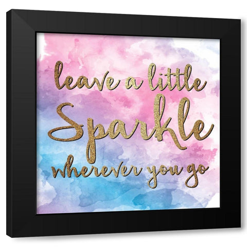 So Loved 3 Black Modern Wood Framed Art Print with Double Matting by Allen, Kimberly