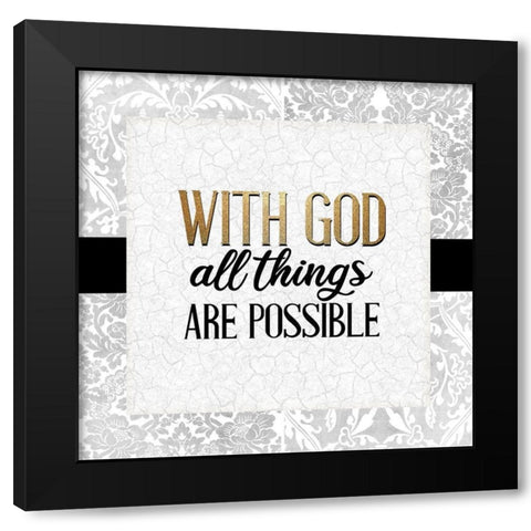 I Am 3 Black Modern Wood Framed Art Print with Double Matting by Allen, Kimberly