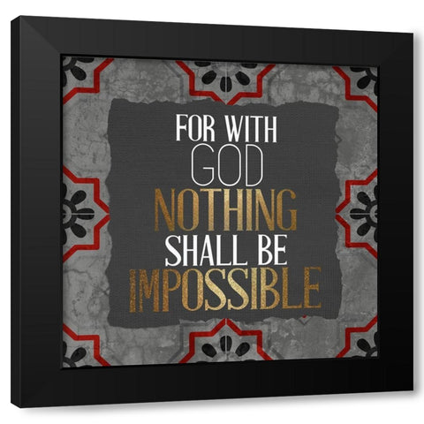 Serve 3 V2 Black Modern Wood Framed Art Print with Double Matting by Allen, Kimberly