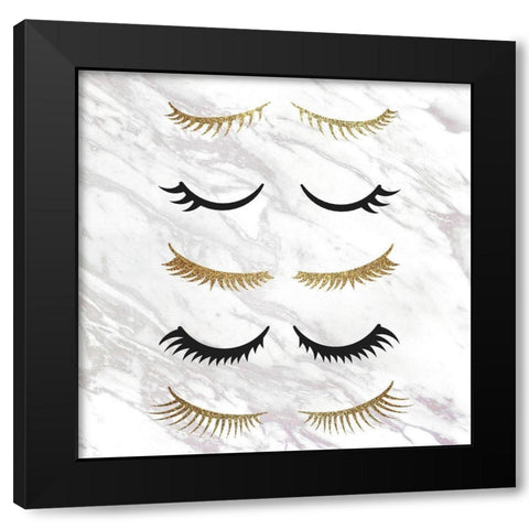 Art Makeup 2 Black Modern Wood Framed Art Print by Allen, Kimberly