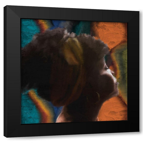 Renew Black Modern Wood Framed Art Print with Double Matting by Allen, Kimberly