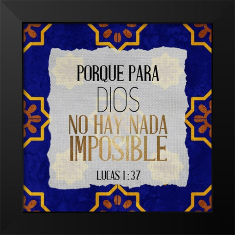 En Cuanto 3 Black Modern Wood Framed Art Print by Allen, Kimberly