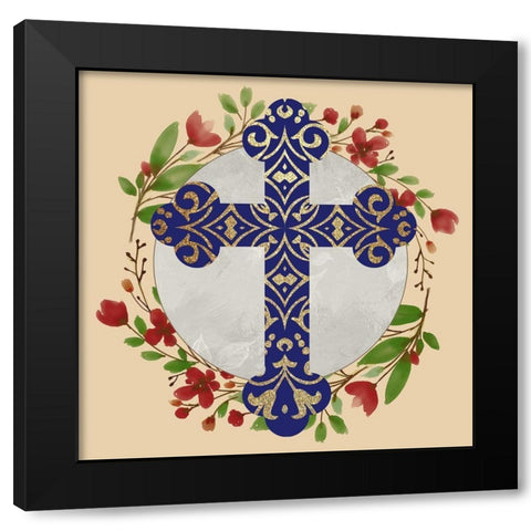 Todas Vuestras 2 Black Modern Wood Framed Art Print with Double Matting by Allen, Kimberly