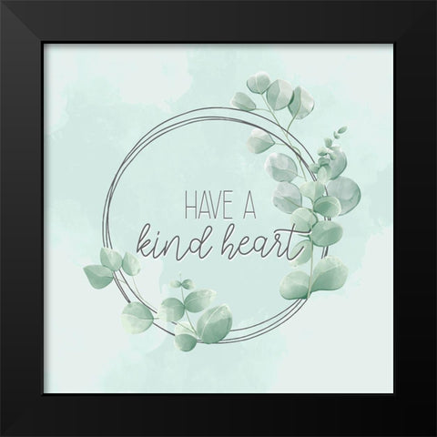 Eucalyptus Mood 5 Black Modern Wood Framed Art Print by Allen, Candace