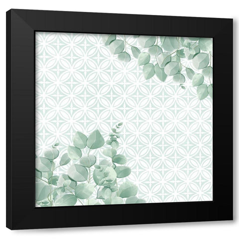 Eucalyptus Mood 7 Black Modern Wood Framed Art Print by Allen, Kimberly