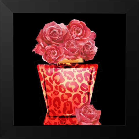 Girl Boss Leopard 3 Black Modern Wood Framed Art Print by Allen, Kimberly