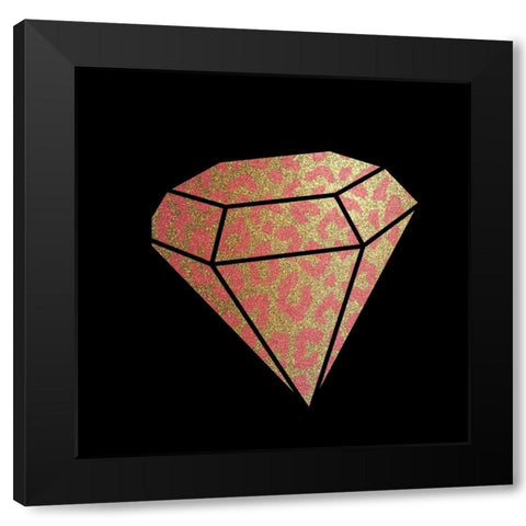 Believe Sparkle 5 Black Modern Wood Framed Art Print with Double Matting by Allen, Kimberly