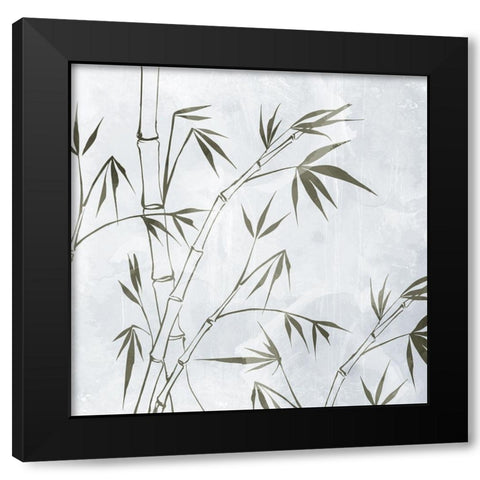 Bamboo 1 Black Modern Wood Framed Art Print by Allen, Kimberly