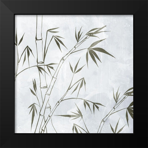 Bamboo 1 Black Modern Wood Framed Art Print by Allen, Kimberly