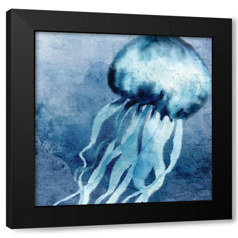 Deep Sea 2 Black Modern Wood Framed Art Print by Allen, Kimberly