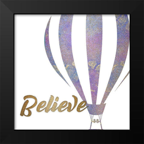 Fly Away 2 Black Modern Wood Framed Art Print by Allen, Kimberly