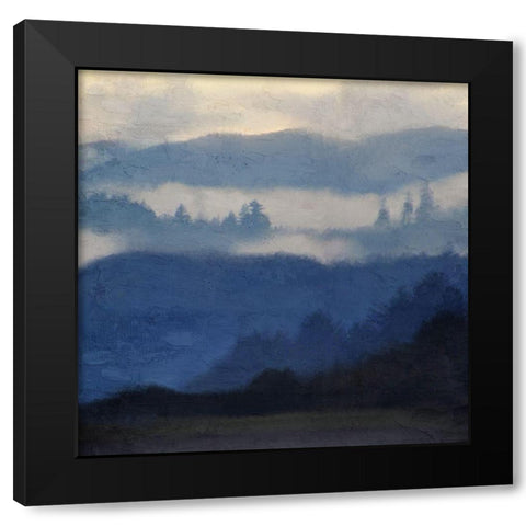 Mountain Range 2 Black Modern Wood Framed Art Print with Double Matting by Allen, Kimberly