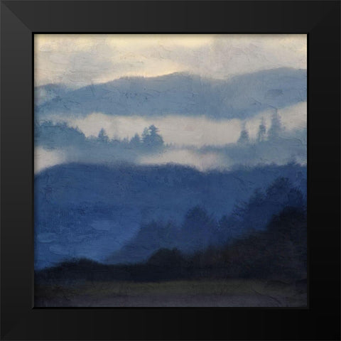 Mountain Range 2 Black Modern Wood Framed Art Print by Allen, Kimberly