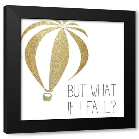 You will Fly 1 Black Modern Wood Framed Art Print with Double Matting by Allen, Kimberly