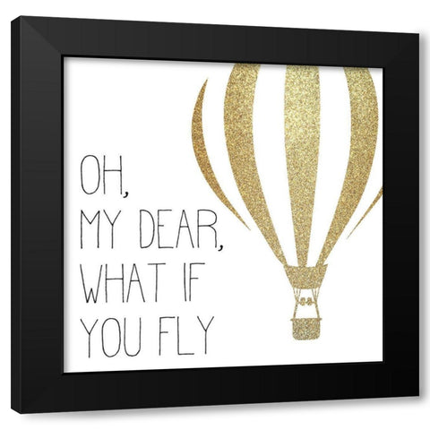 You will Fly 2 Black Modern Wood Framed Art Print with Double Matting by Allen, Kimberly