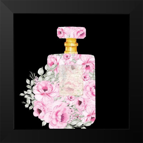 Heels and Books 2 Black Modern Wood Framed Art Print by Allen, Kimberly