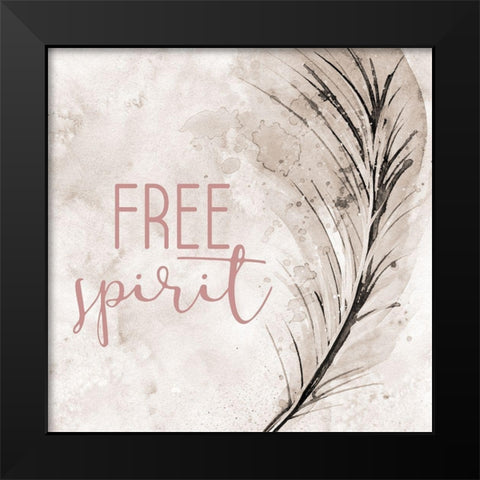 Dream Free 2 Black Modern Wood Framed Art Print by Allen, Kimberly