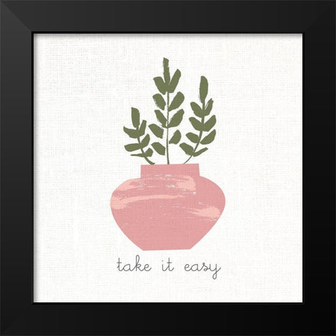 Good Things 2 Black Modern Wood Framed Art Print by Allen, Kimberly